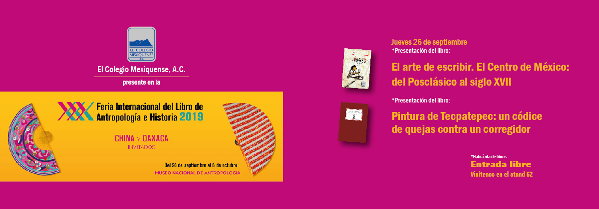 Participación en la Feria Internacional del Libro de Antropología e Historia