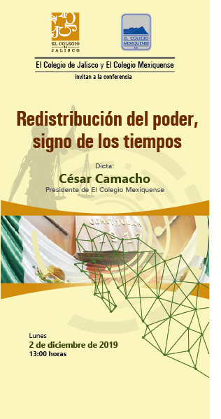 Conferencia: "Redistribución del poder, signo de los tiempos"