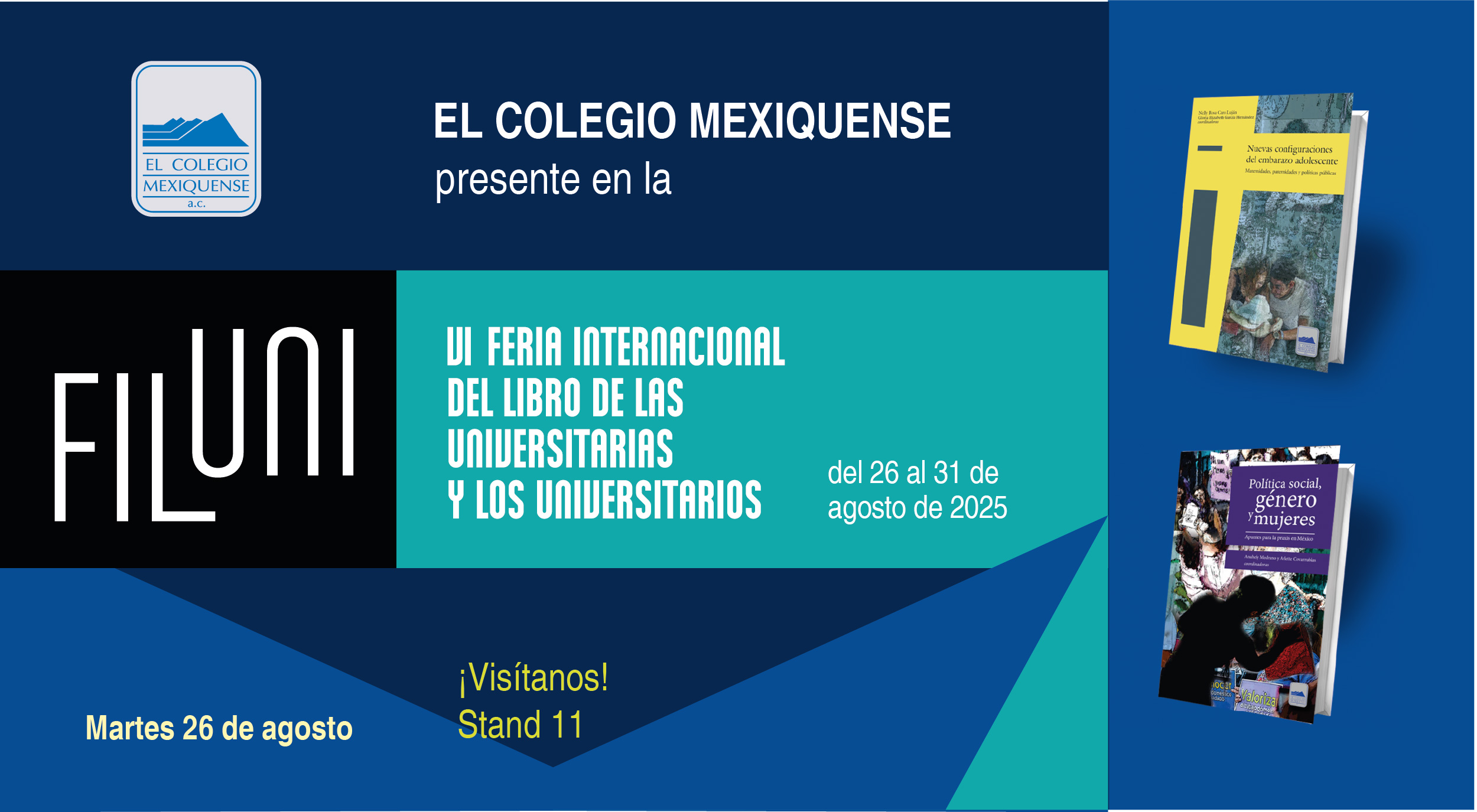 Participación en la Feria Internacional del Libro de las universitarias y los universitarios