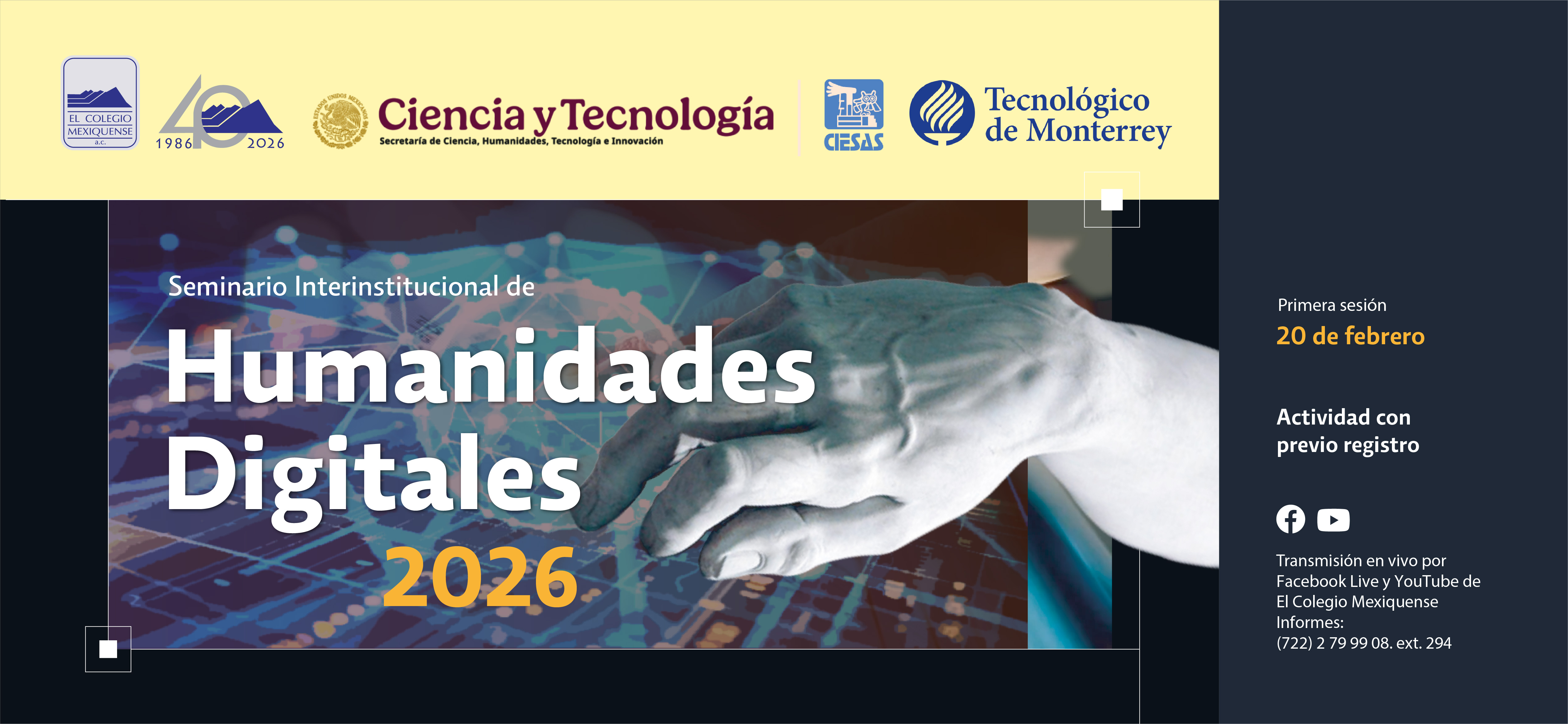 Seminario interinstitucional de Humanidades digitales 2026