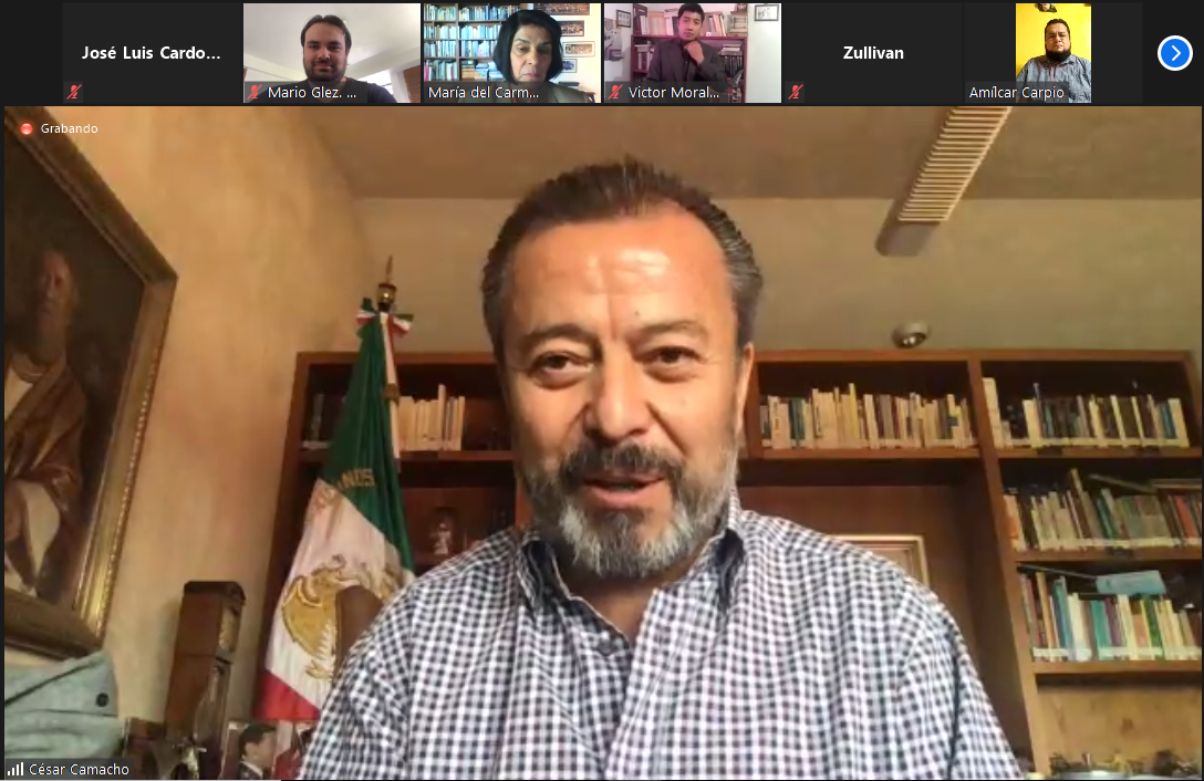 Realiza El Colegio Mexiquense su primer examen de grado a distancia dedicado a la religión y la política en Las Huertas