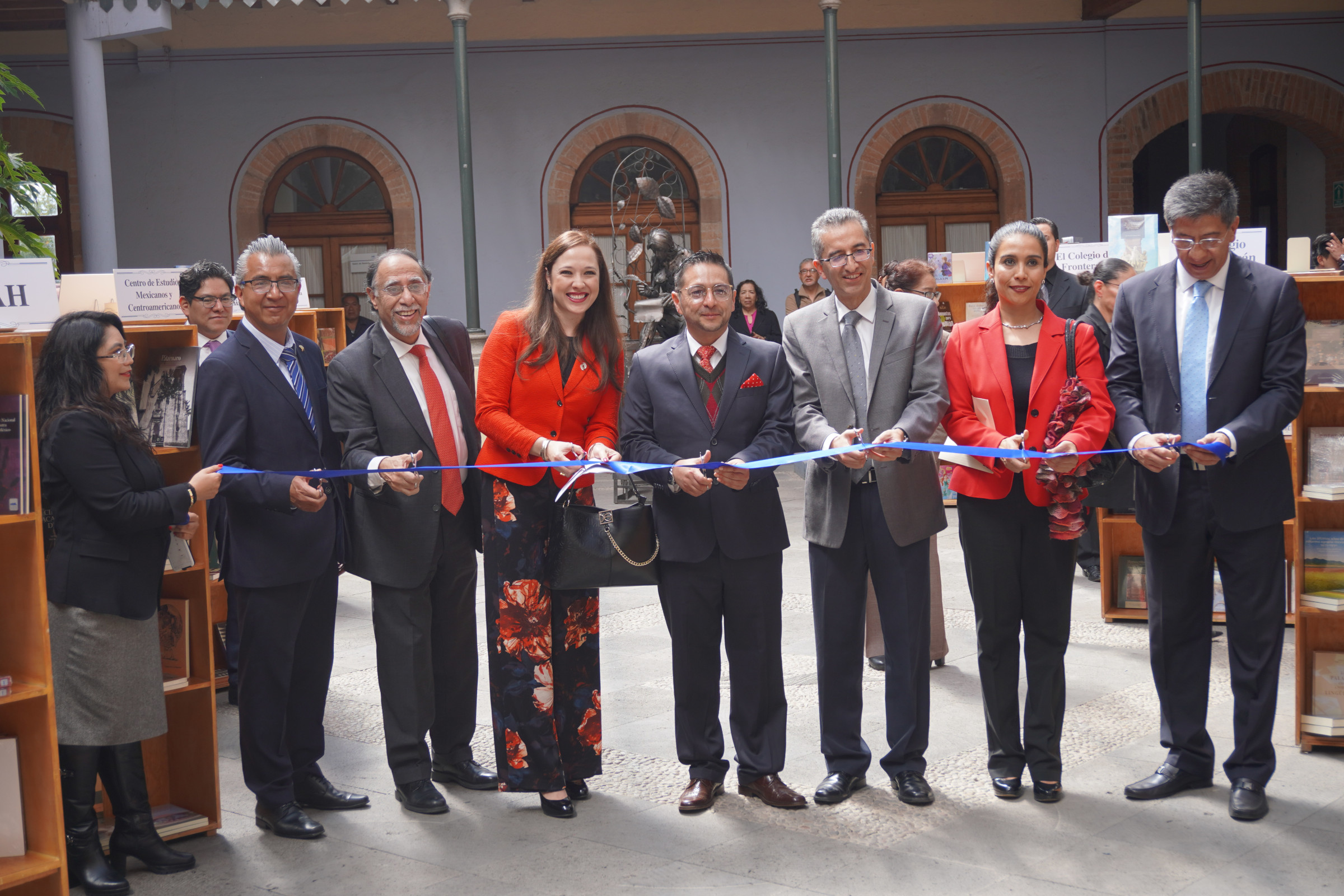 Inició la Feria del Libro de El Colegio Mexiquense; el texto académico, la fuente más confiable para formar a las nuevas generaciones